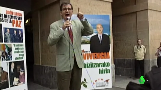 El exministro socialista Ernest Lluch en 1999 Ernest Lluch en 1999