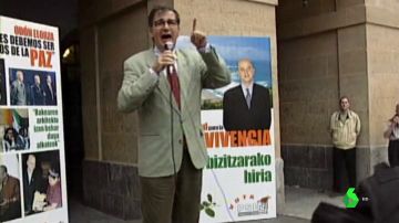 El exministro socialista Ernest Lluch en 1999