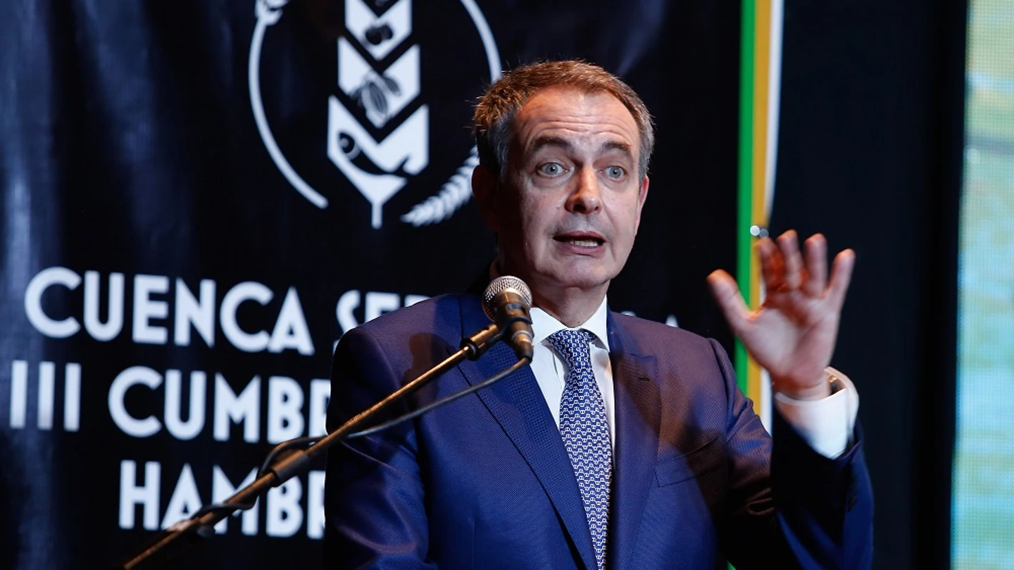 El expresidente del gobierno español José Luis Rodríguez Zapatero El expresidente del gobierno español José Luis Rodríguez Zapatero