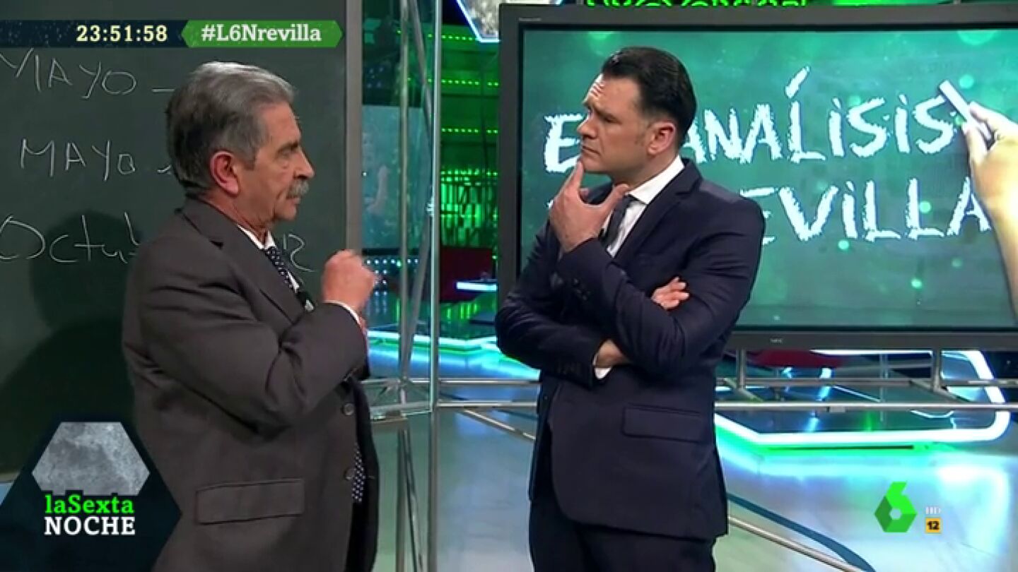Revilla da las claves sobre el futuro de Catalu&ntilde;a en la pizarra de laSexta Noche: "Nadie ha dicho c&oacute;mo empez&oacute; esto y por qu&eacute;"