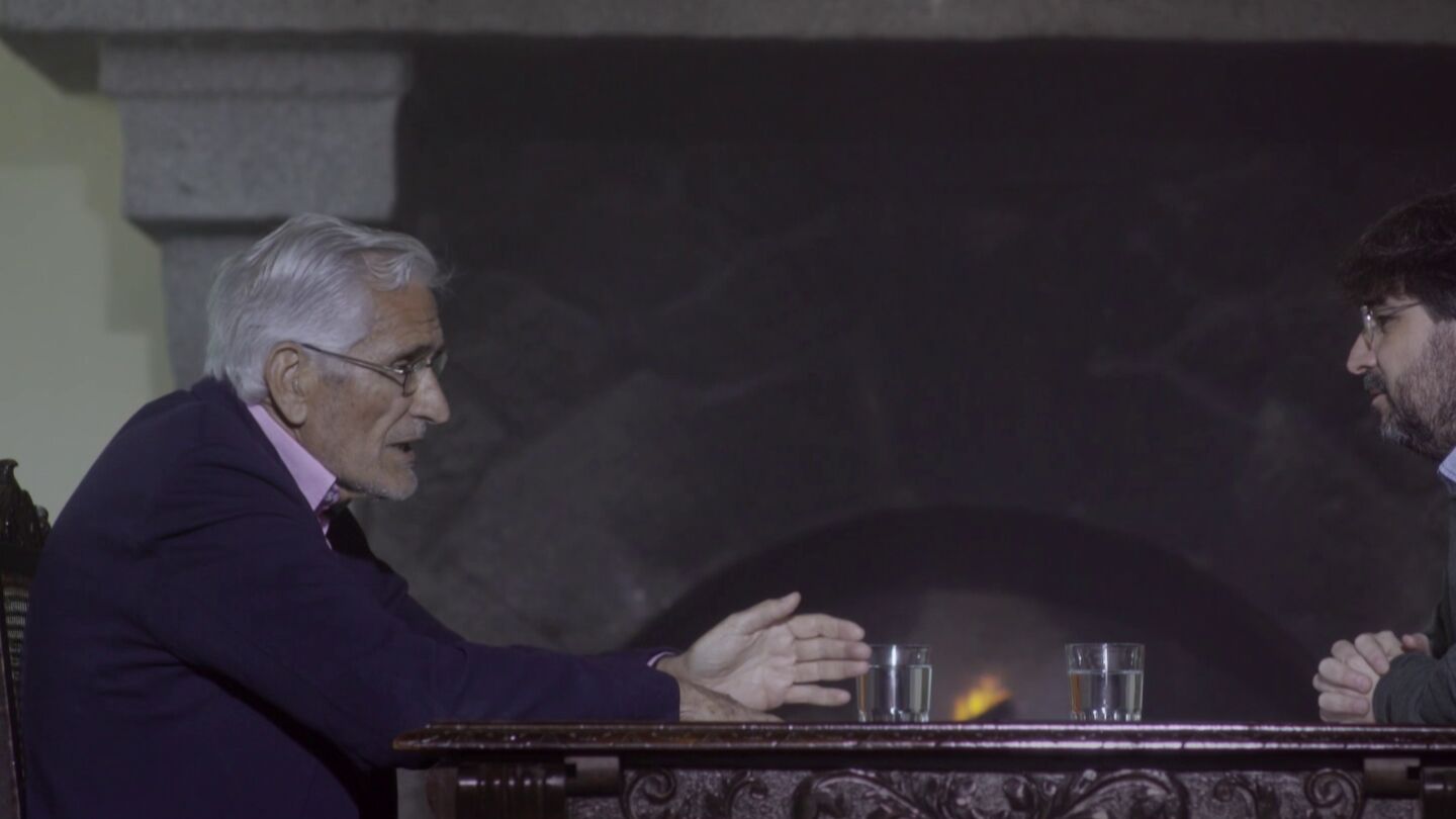 Rafael Vera con Jordi &Eacute;vole