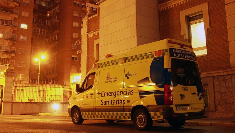 Imagen de archivo de una Ambulancia de Castilla y León