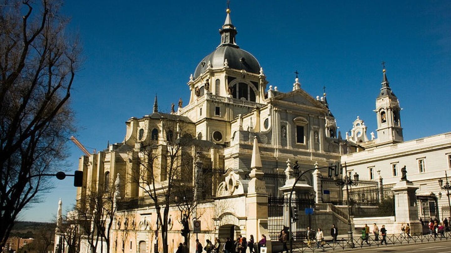 C&uacute;pula de la Catedral de la Almudena