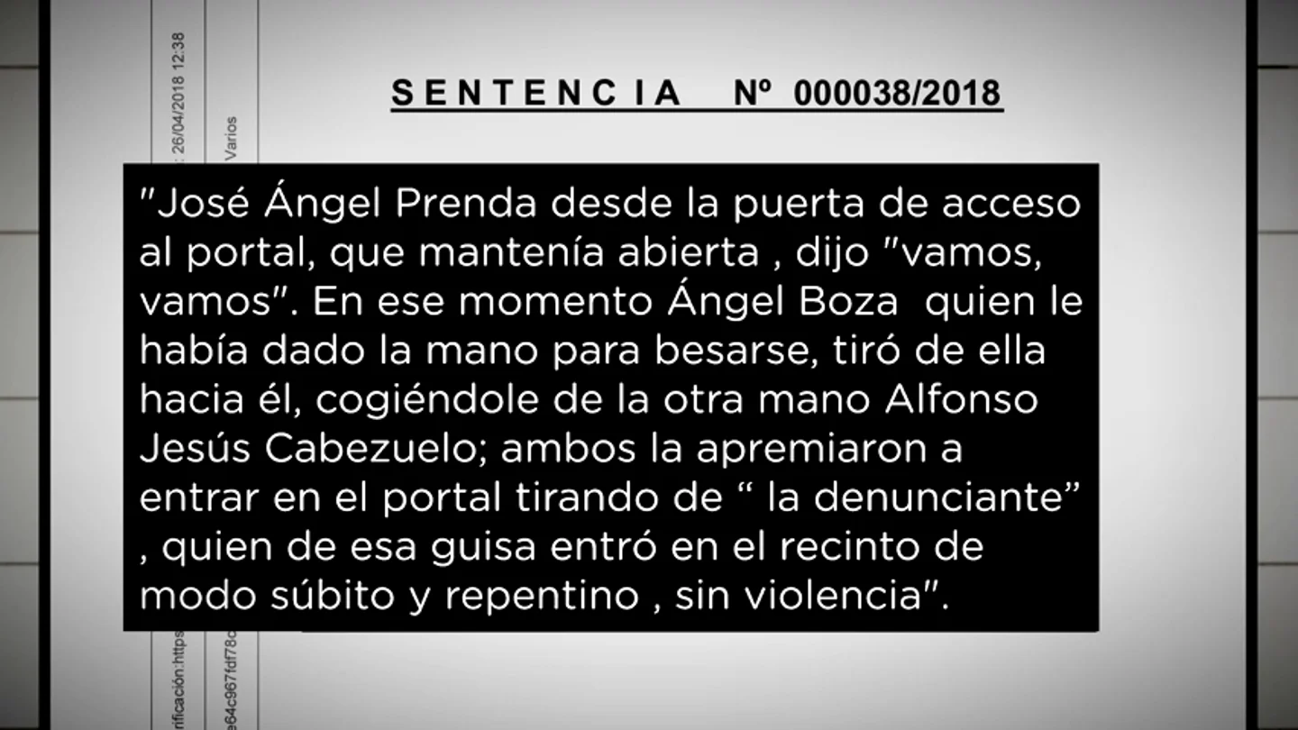 Sentencia de 'La Manada' Sentencia de 'La Manada'