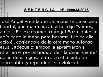 Sentencia de 'La Manada' Sentencia de 'La Manada'