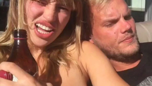 Avicii y la modelo Tereza Kačerová