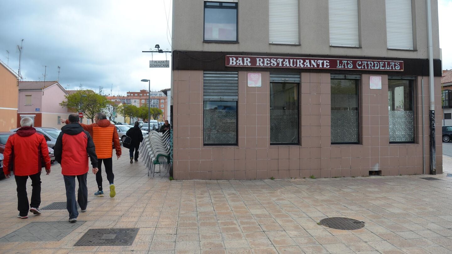 Lugar donde una mujer fue asesinada en la madrugada del s&aacute;bado en Burgos 