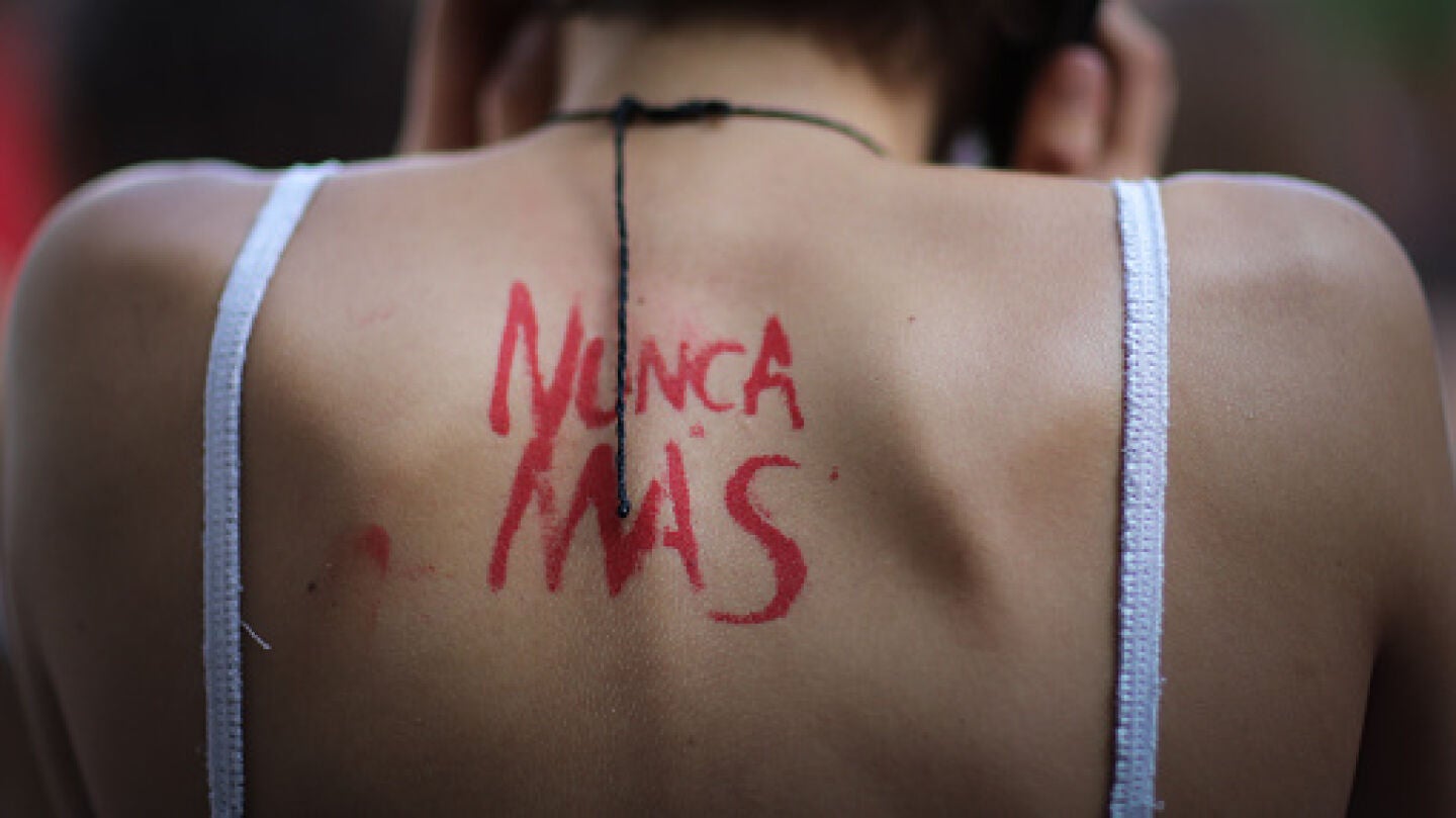 Sobre la violencia de g&eacute;nero, "Era como vivir con otra persona, completamente fuera de control"
