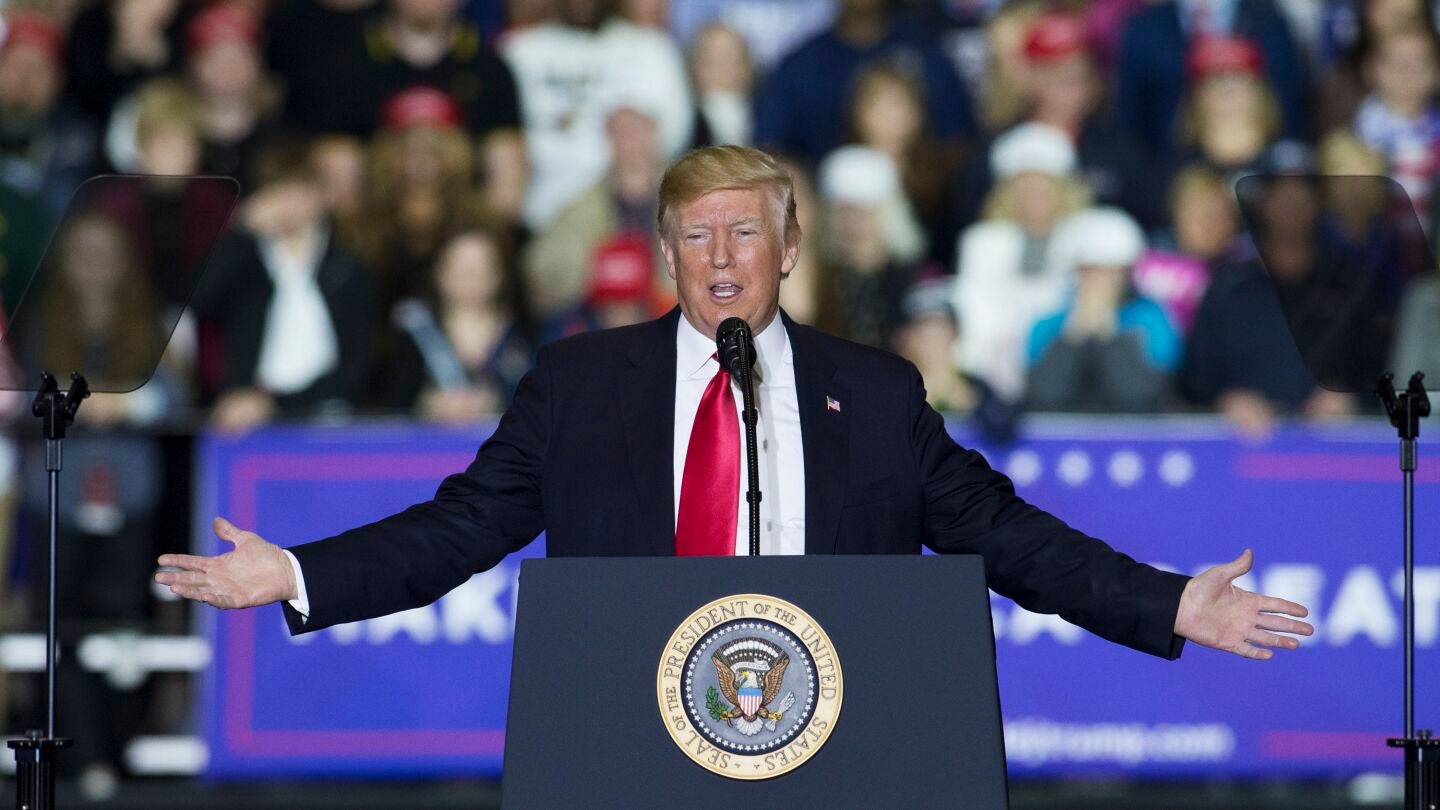 Donald Trump, presidente de EEUU