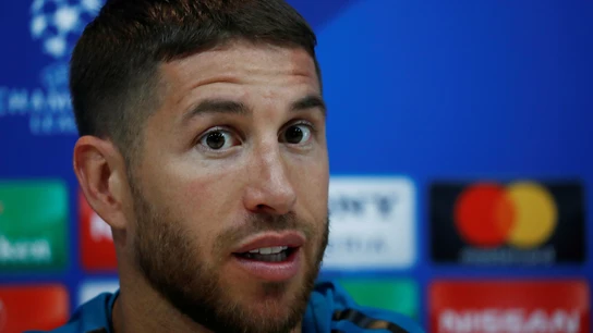 Sergio Ramos, en rueda de prensa Sergio Ramos, en rueda de prensa