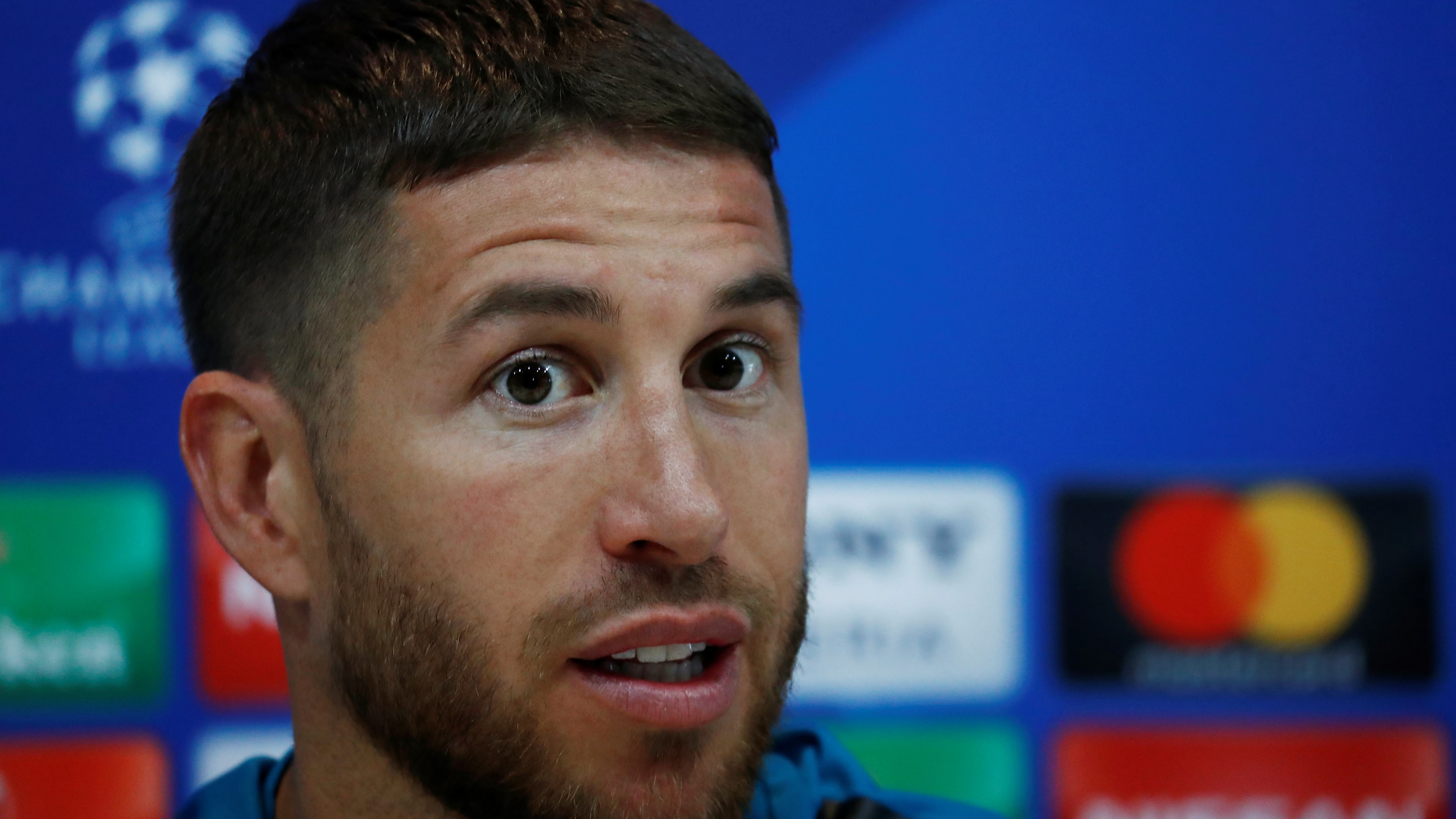 Sergio Ramos, en rueda de prensa