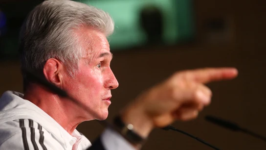 Heynckes habla ante los medios de comunicación Heynckes habla ante los medios de comunicación