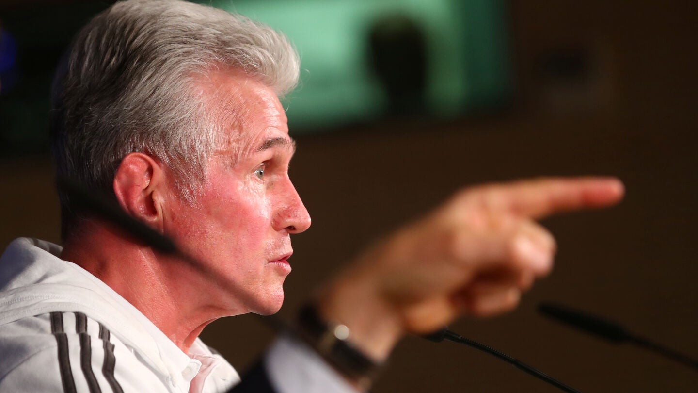 Heynckes habla ante los medios de comunicaci&oacute;n