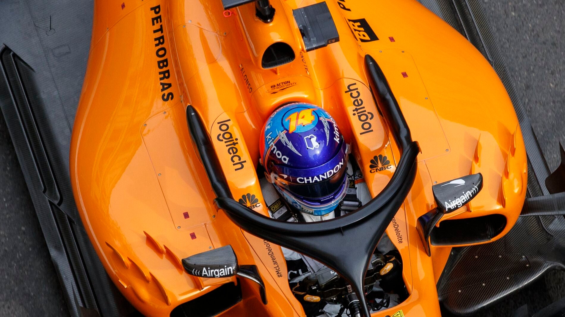 Fernando Alonso, en el GP de Azerbaiyán