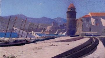 Le port de Collioure, de Étienne Terrus