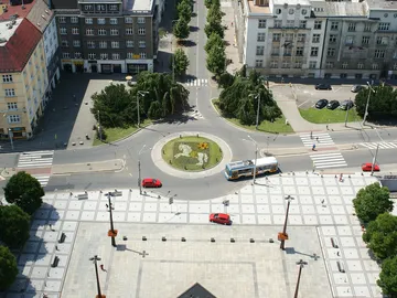 Imagen de un rotonda Imagen de un rotonda