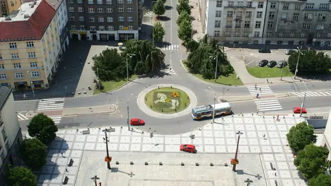 Imagen de un rotonda Imagen de un rotonda