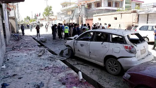 Una explosión en Kabul Una explosión en Kabul