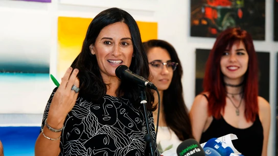 La exdiputada de Coalición Canaria Dulce Xerach La exdiputada de Coalición Canaria Dulce Xerach