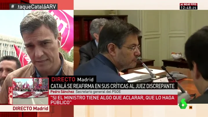 El secretario general del PSOE, Pedro Sánchez