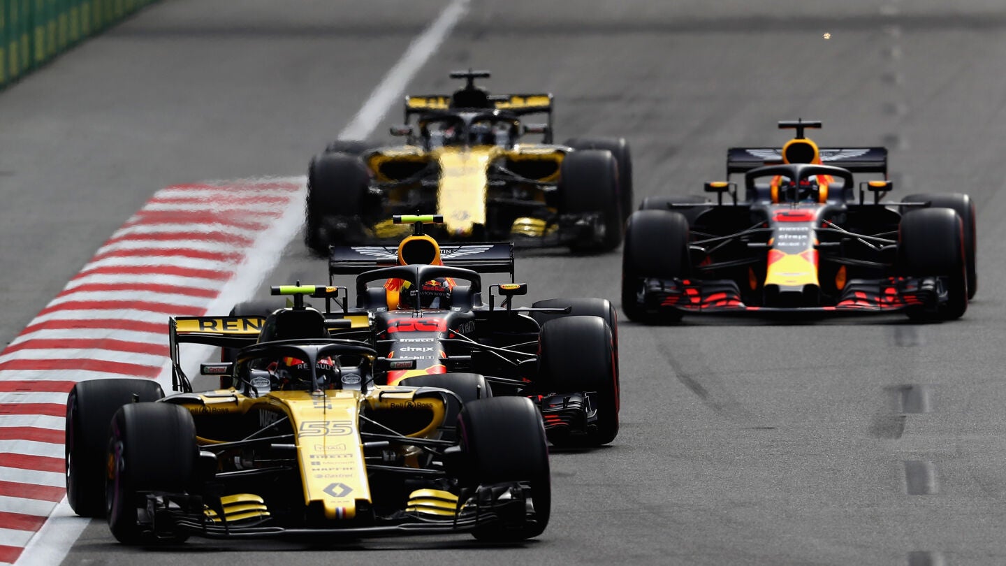 Un momento del GP de Azerbaiy&aacute;n de esta temporada