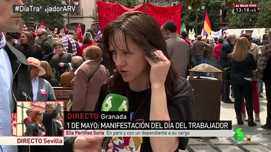 Elia Pertiñez, en paro y con un familiar dependiente a su cargo Elia Pertiñez, en paro y con un familiar dependiente a su cargo