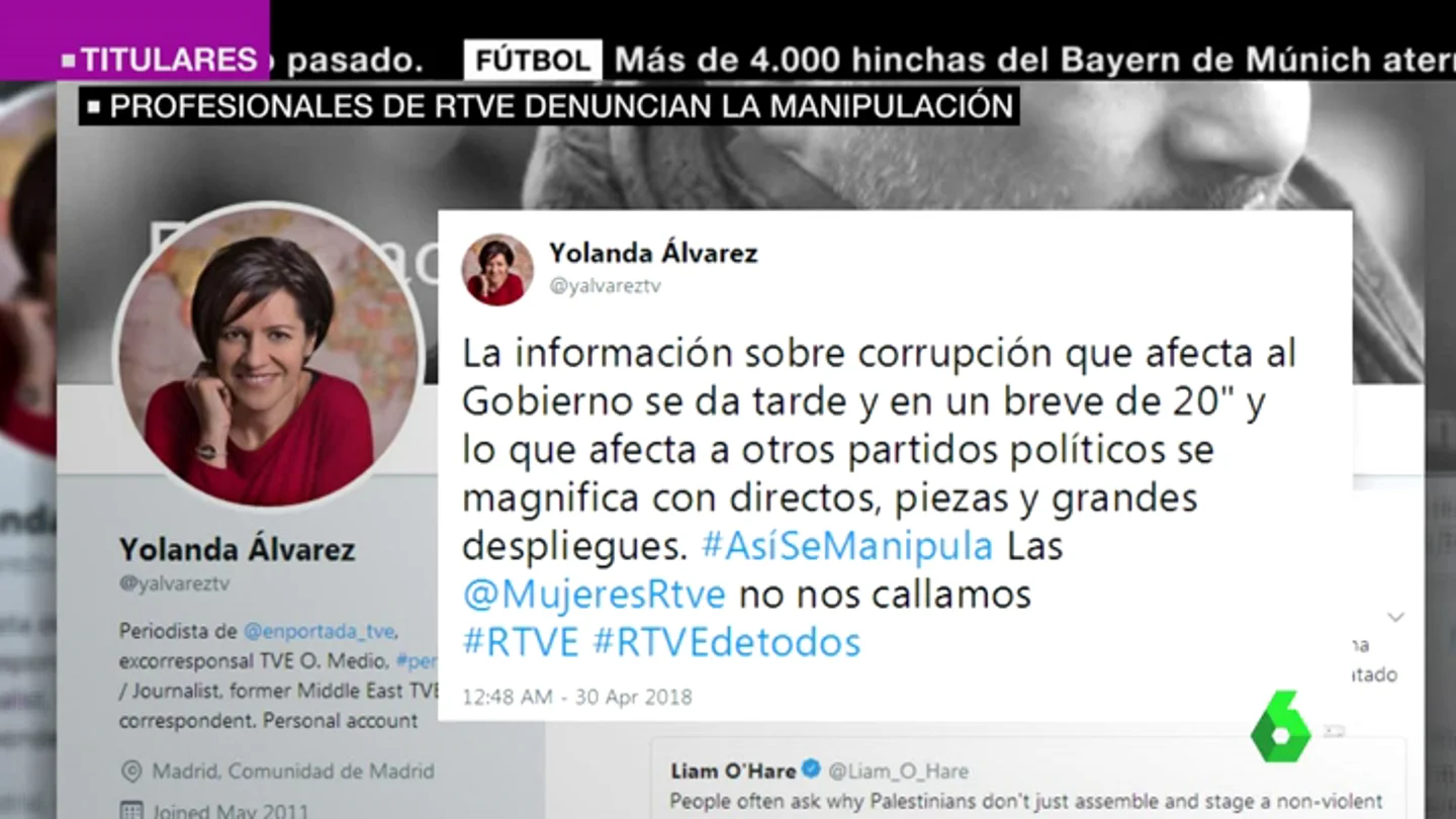Denuncia de trabajadores de RTVE Denuncia de trabajadores de RTVE