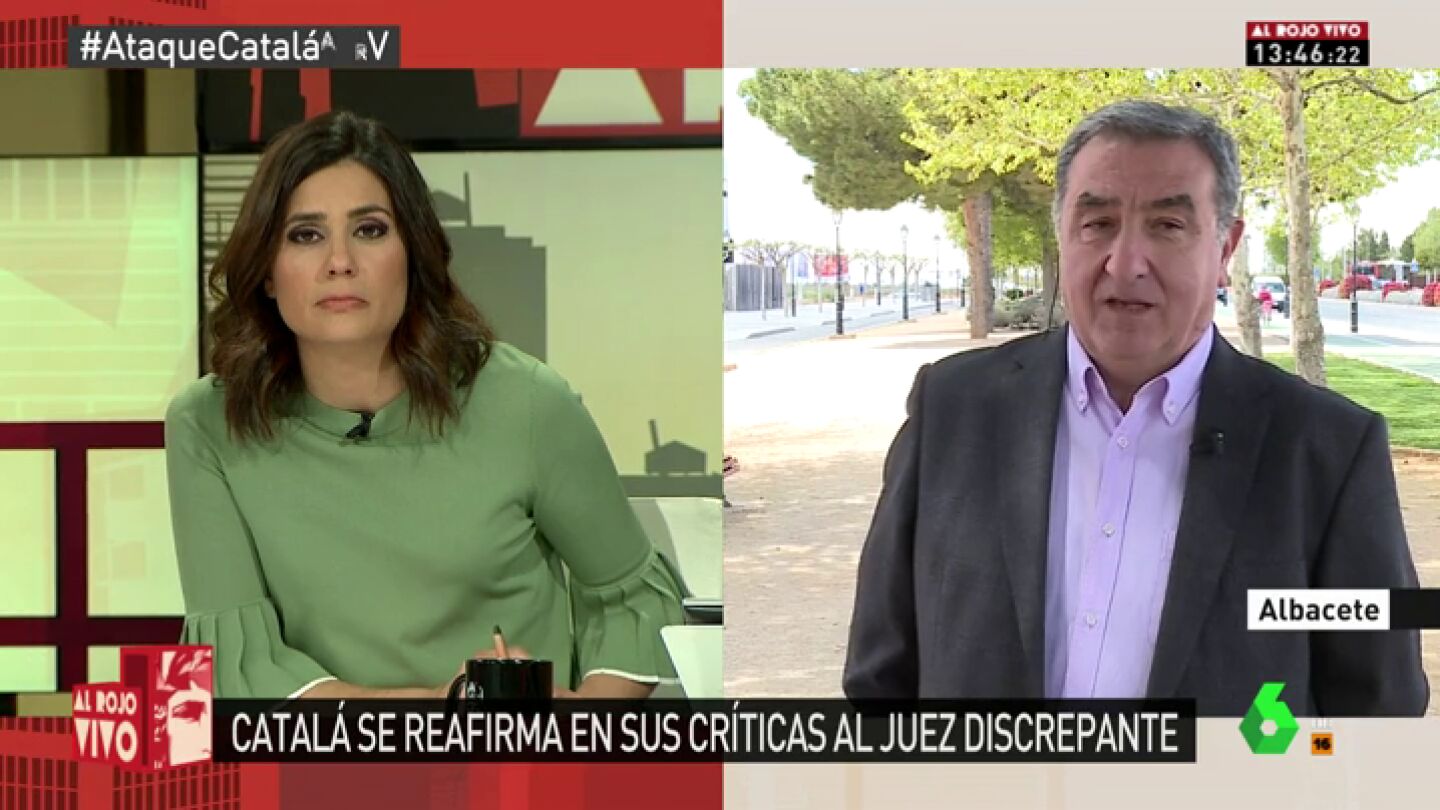 El presidente de la Uni&oacute;n Progresista de Fiscales, Emilio Fern&aacute;ndez