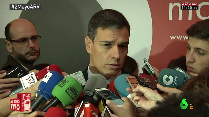 El secretario general del PSOE, Pedro Sánchez