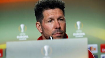 Simeone, en rueda de prensa