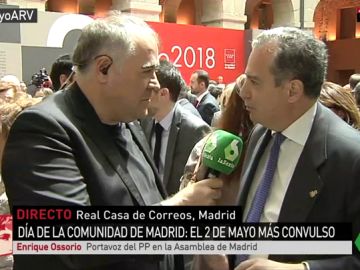 El portavoz del PP en la Asamblea de Madrid, Enrique Ossorio El portavoz del PP en la Asamblea de Madrid, Enrique Ossorio