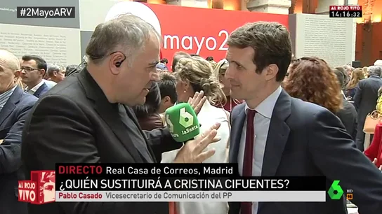 El vicesecretario de Comunicación del PP, Pablo Casado El vicesecretario de Comunicación del PP, Pablo Casado