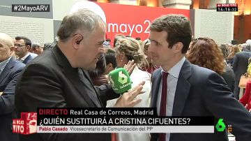 El vicesecretario de Comunicación del PP, Pablo Casado