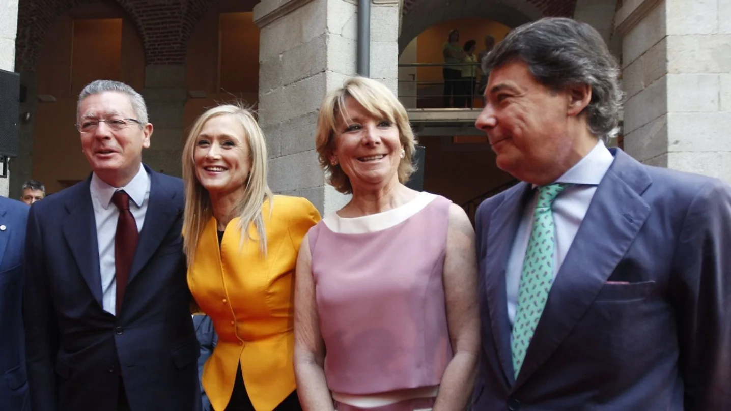 Gallardón, Cifuentes, Esperanza Aguirre e Ignacio González