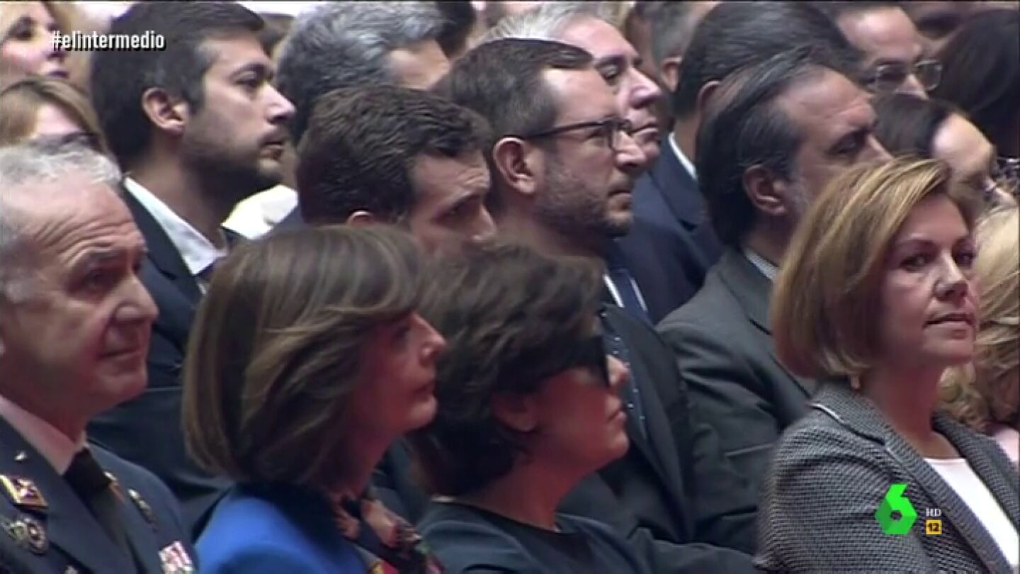 Soraya S&aacute;enz de Santamar&iacute;a y Mar&iacute;a Dolores de Cospedal
