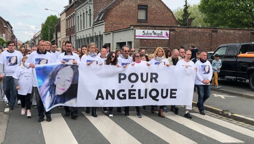 Marcha en memoria de la menor asesinada en Francia