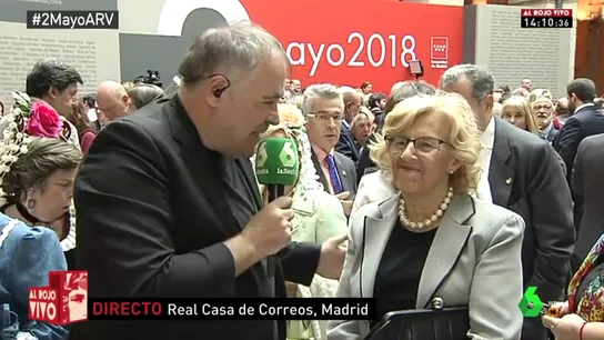 La alcaldesa de Madrid, Manuela Carmena La alcaldesa de Madrid, Manuela Carmena