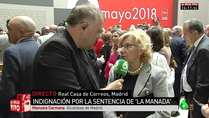 Manuela Carmena, alcaldesa de Madrid