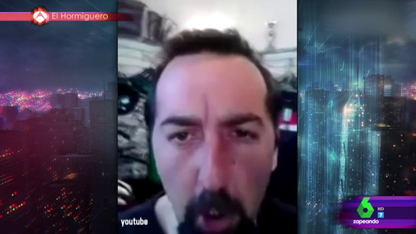Un hombre protagonista de un viral