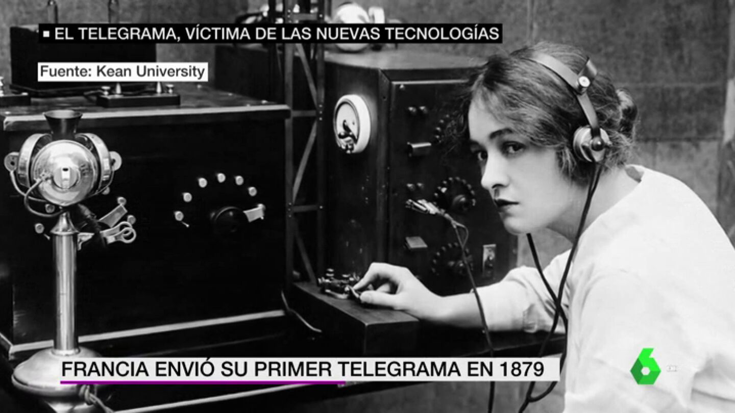 Desaparece el telegrama en Francia