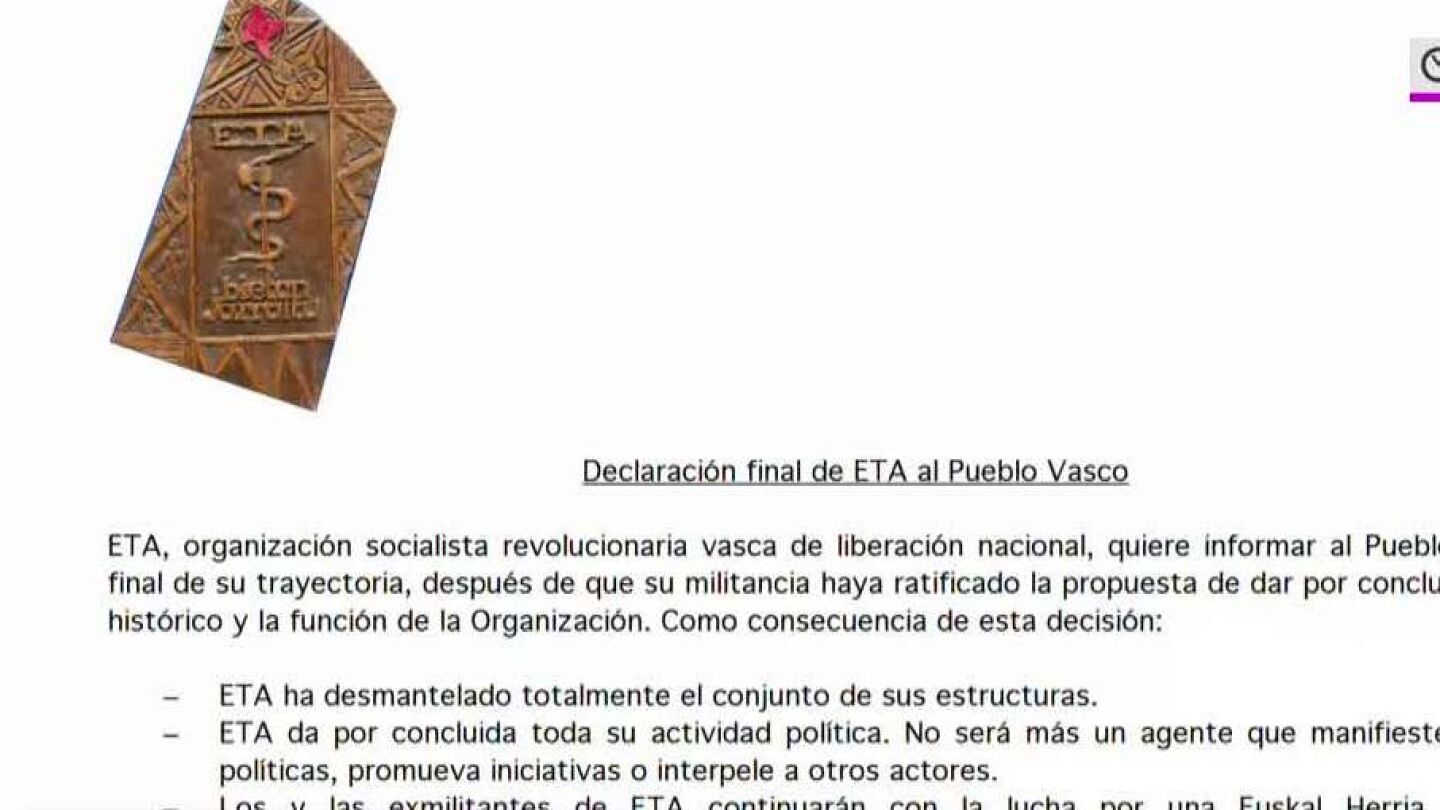 Comunicado de ETA