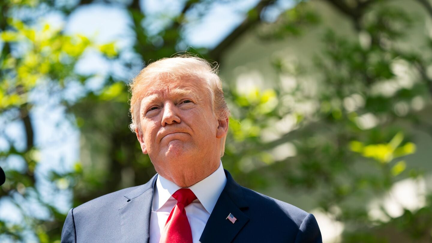 El presidente estadounidense, Donald Trump