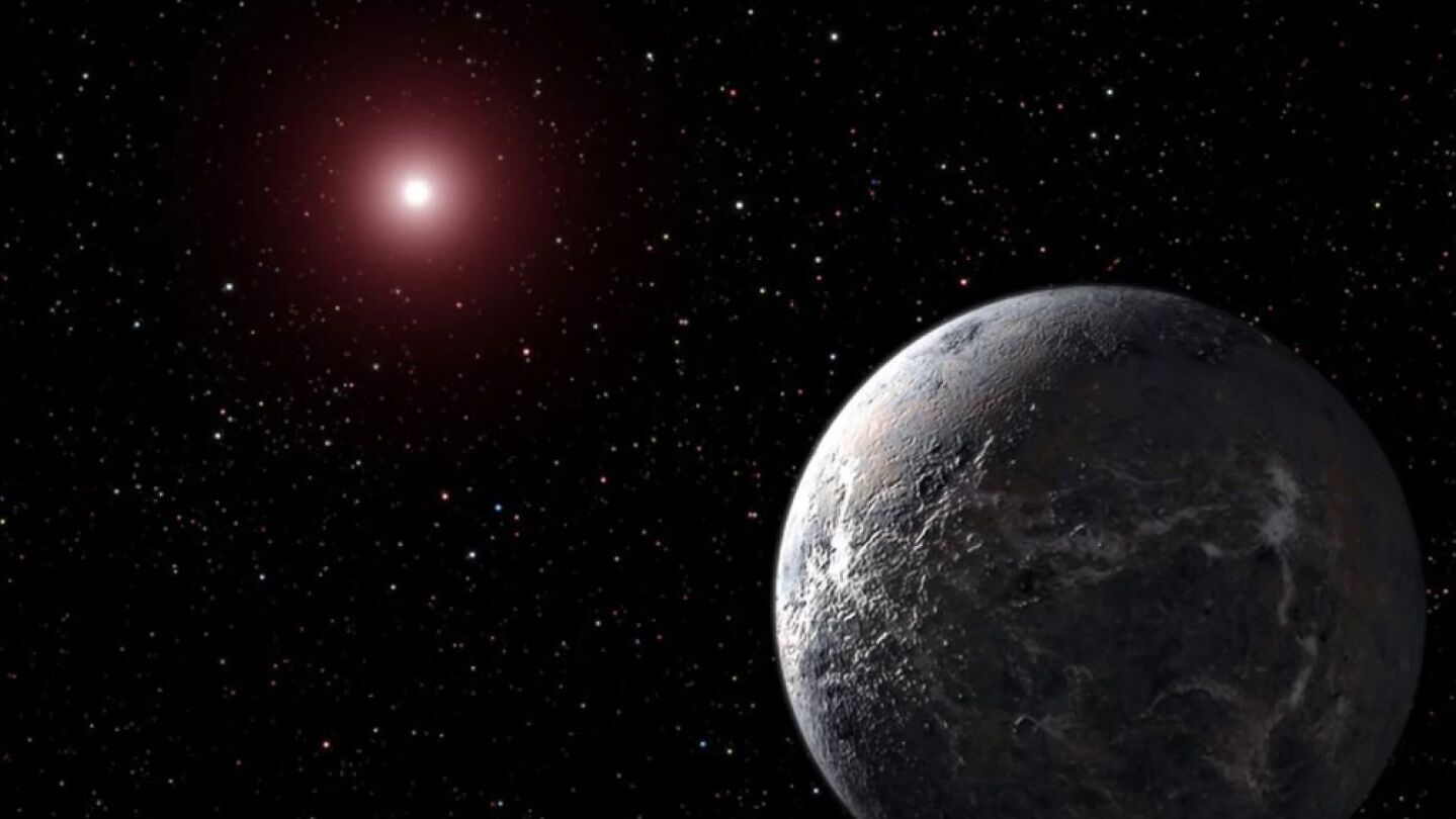 Imagen de archivo de un exoplaneta