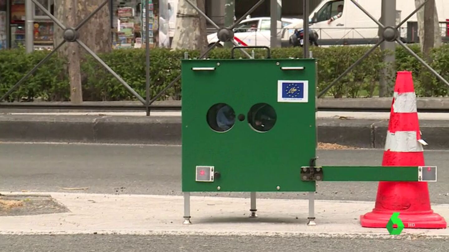 Madrid pone en marcha un medidor de gases para detectar los coches m&aacute;s contaminantes