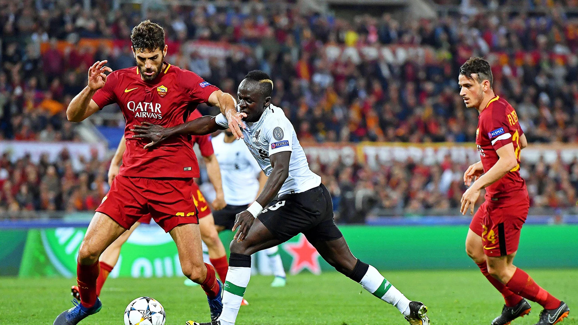 Resúmenes Champions (02-05-18) AS Roma - Liverpool