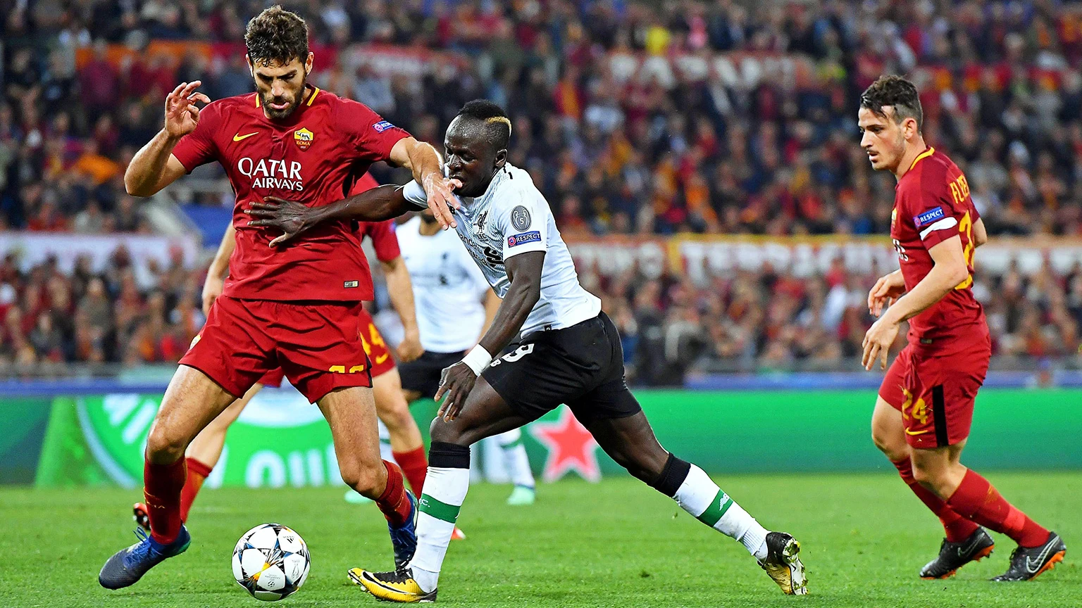 Resúmenes Champions (02-05-18) AS Roma - Liverpool