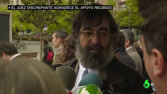 laSexta Noticias 14:00 (03-05-18) - Habla Ricardo González: el juez que pidió la absolución para 'La Manada' rompe su silencio en público laSexta Noticias 14:00 (03-05-18) - Habla Ricardo González: el juez que pidió la absolución para 'La Manada' rompe su silencio en público