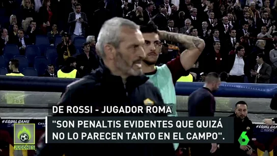 Monchi, Di Francesco, de Rossi... La Roma estalla por la mano no pitada ante el Liverpool Monchi, Di Francesco, de Rossi... La Roma estalla por la mano no pitada ante el Liverpool