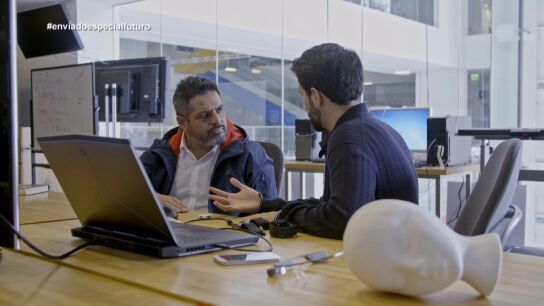 Jalis de la Serna con Javier Hern&aacute;ndez