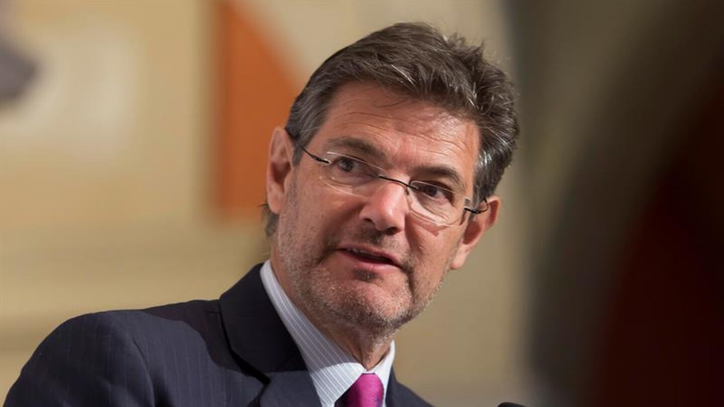 El ministro de Justicia, Rafael Catal&aacute;